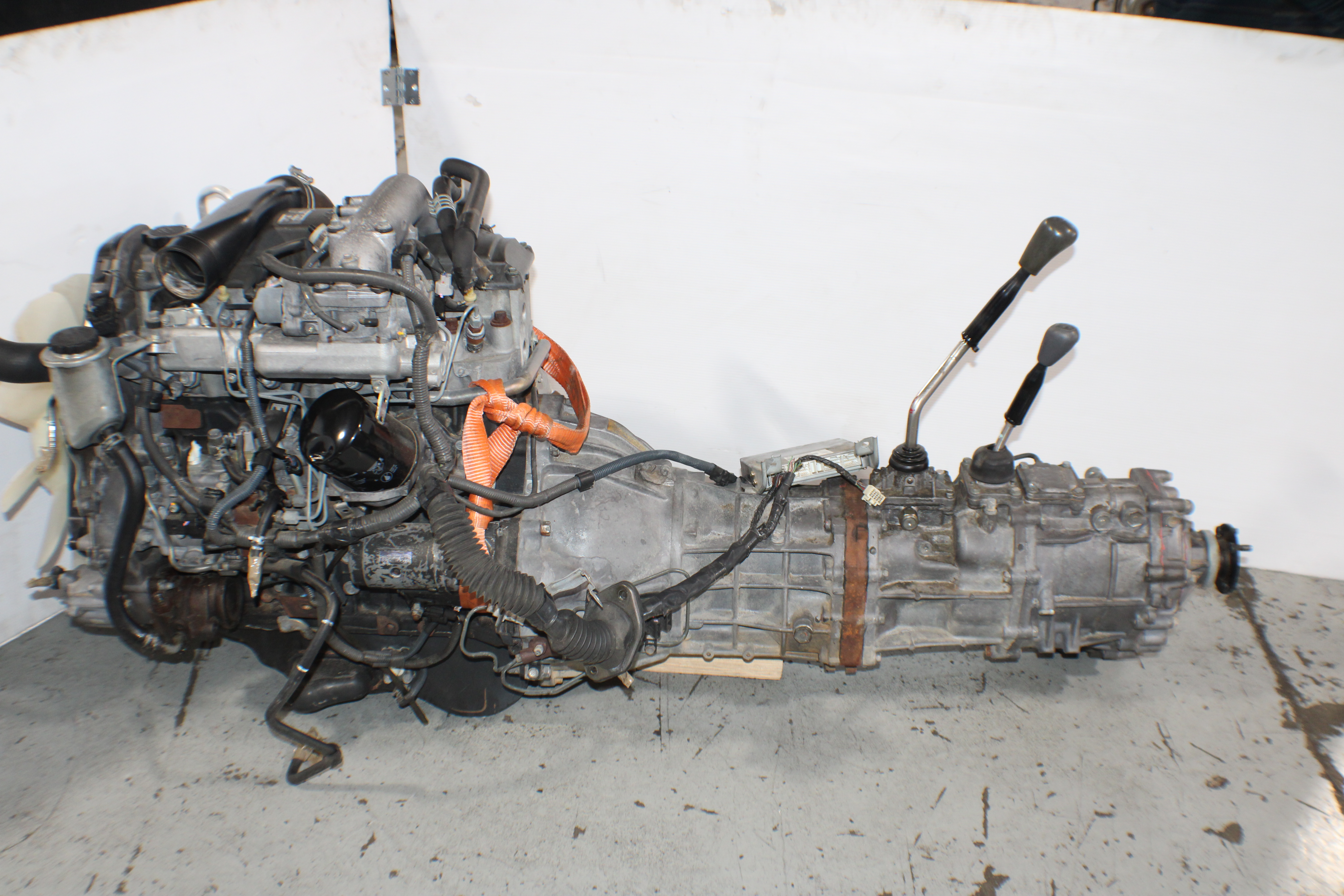 JDM 1KZ-TE TOYOTA 4RUNNER HILUX SURF TURBO DIESEL ENGINE 3.0L 4X4 MANUAL TRANSMISSION ECU