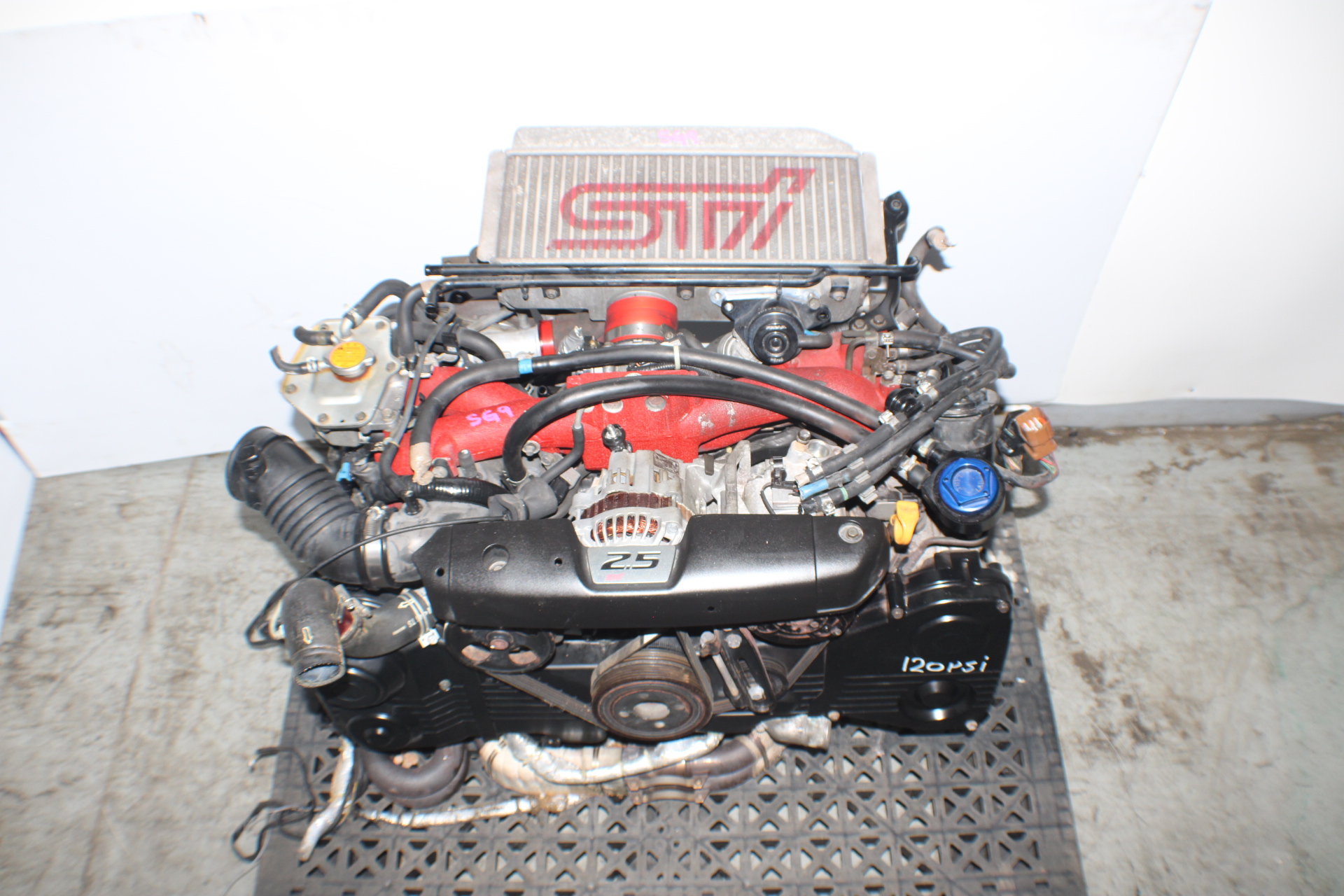 JDM 2003-2004-2005-2006-2007-2008 SUBARU FORESTER STI SG9 EJ255 MOTOR WIRING ECU INTERCOOLER